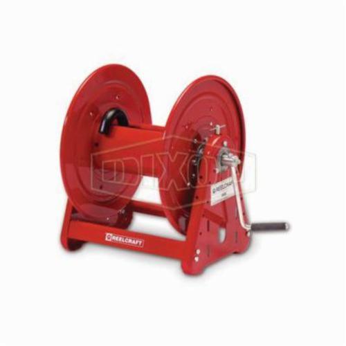 Hose Reel, Series: 30000, 200 ft Hose, 3000 psi, 12 Inch Reel Width, Manual Drive, Steel