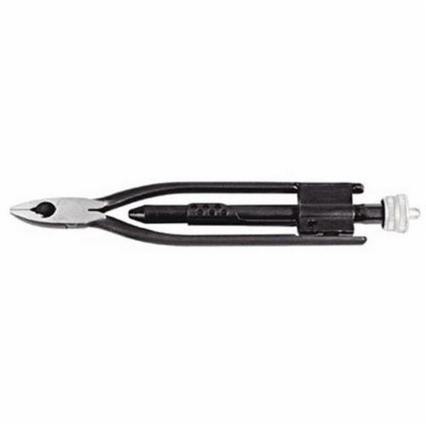 Wire Twister Plier, Automatic Safety, 0.02 to 0.06 in Nominal, Flat Top/Diamond Serrated Jaw, Alloy Steel Jaw, 10-3/8 in Overall Length, CCW Rotational Direction, Specifications Met: ASME B107.500, ASME B107.18, US Federal GGG-P-480E, 9 in Handle Len