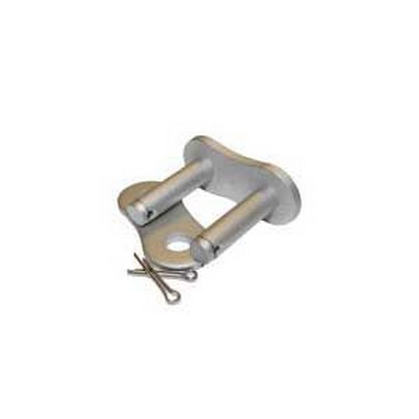 Cottered Connecting Link, 1 Inch Pitch, 80-1 Chain, Carbon Steel