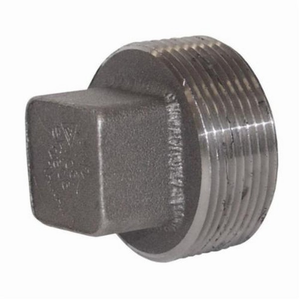 Square Head Plug, Plug, 2 Inch Nominal, MNPT, 3000 lb, Forged Steel