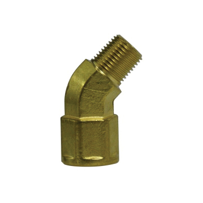 Adapter, Fitting/Connector Type: Adapter, 1/8 Inch Nominal, MBSPT x FBSPT, Brass, Nickel Plated