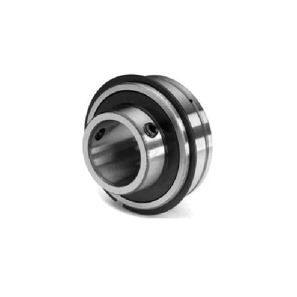 Ball Bearing Insert, Cylindrical OD Setscrew Locking Standard Duty, Series: ER Series, 25 mm Bore, 2.2795 Inch Outside Diameter, 1.374 Inch Width, Double Seal Closure, 3147 lb Load, 52100 Steel Bearing