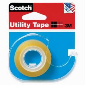 Office Tape, Utility, Series: RK-2S, 700 in Length, 1/2 in Width, Transparent