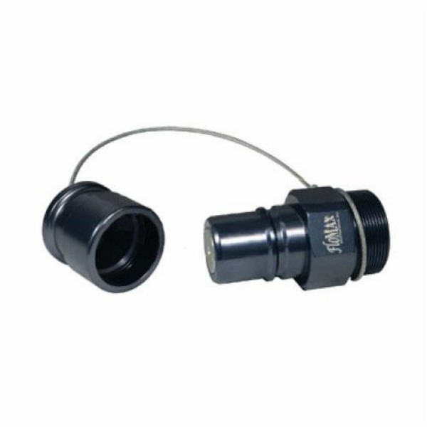 Diesel Fuel Receiver, Receiver Fitting/Connector, 2 Inch Nominal, FNPT End Style, Anodized Aluminum/Stainless Steel