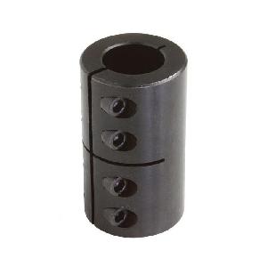 Clamping Coupling, 1-Piece Industry Standard, Series: GMSCC, 10 mm Bore, 29 mm OD, 45 mm Overall Length, 41 in-lb Torque, Steel, Black Oxide