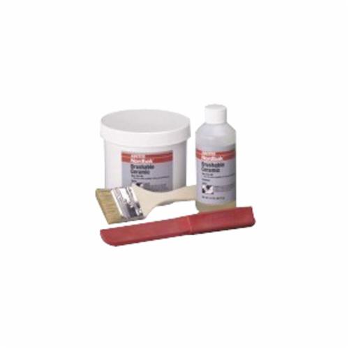 Brushable Ceramic, 2-Part Abrasion-Resistant, Series: PC 7227™, 2 lb, Kit, Liquid/Paste, Amber/Blue, Gloss