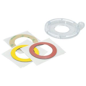 BASE LOCKOUT IEC 1 0.32IN POLYCARBONATE