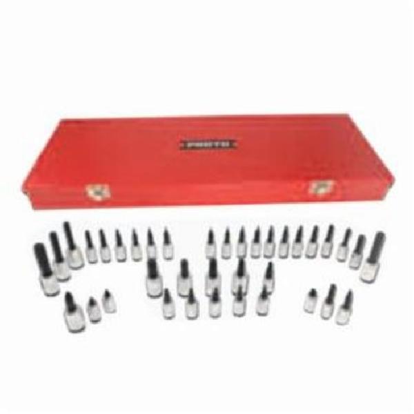 Master Tool Set, 1/4 in, 3/8 in Drive, 37 Piece