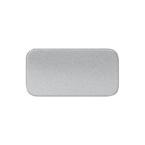 Inscription Plate Label, Self-Adhesive, Rectangular Plate Shape, Legend: FAULT, Black Legend, 9.5 mm Height, 18.5 mm Width, Silver Field