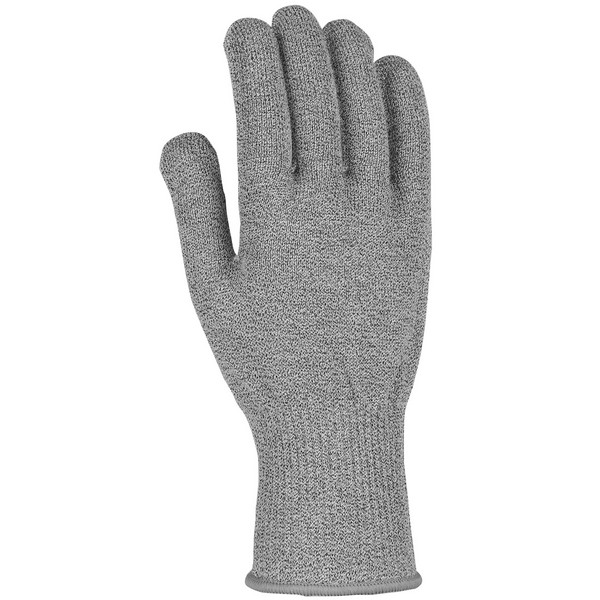 Cut-Resistant Gloves, High Performance Ultra Lightweight, Series: C2, M Size, Synthetic Fiber/Stainless Steel Palm, Synthetic Fiber/Stainless Steel, Gray/Yellow, Continuous/Seamless Knitwrist Cuff, ANSI Cut-Resistance Level: A5, Resists: Cut