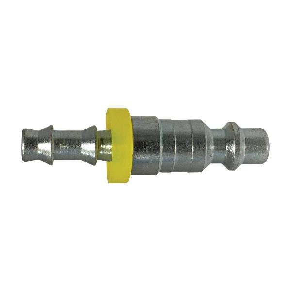 Hose ID Plug, Industrial Interchange, 3/8 Inch Nominal, Push-On x Tube, 250 psi, -4 to 176 °F, Steel, Domestic