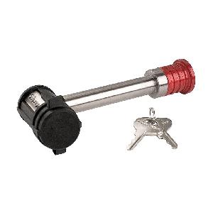 Extended Length Receiver Lock, Keyed Different, Series: Barbell™, 5/8 in Diameter Hole, Stainless Steel, Natural