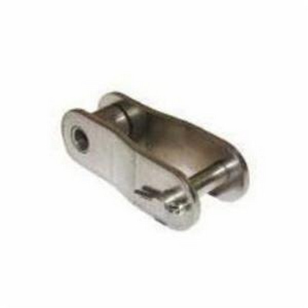 Roller Conveyor Chain Link, Double Pitch Offset, Series: C2080H, 2 in Pitch, 0.312 in Pin Dia, 0.943 in Link Plate Height, 0.156 in Link Plate Thickness, Carbon Steel