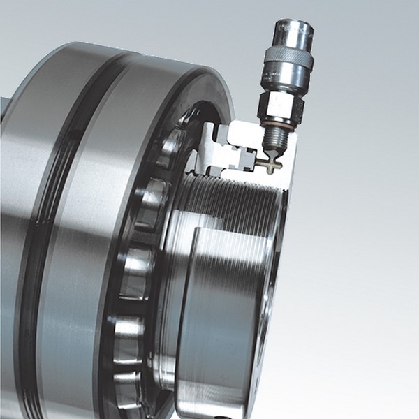 Bearing Hydraulic Nut, 235.2 mm Inside Diameter, 330 mm Outside Diameter, 55 mm Width, 10 mm Stroke, Steel