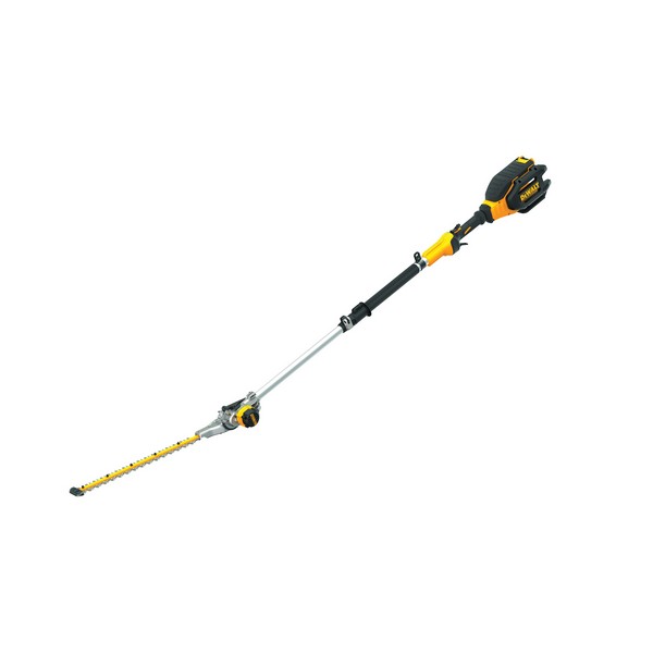 Pole Hedge Trimmer, XR Cordless Telescoping, Cutting Capacity: 1 in, 22 in L Blade, Dual Action Blade, Steel Blade, 3700 spm Speed, 40 VDC, Lithium-Ion Battery, 4 Ah Battery, Battery Included: No, Plastic Housing Material, Trigger Switch Control, 60