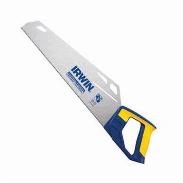 Hand Saw, Universal, 15 in Blade Length, 0.85 mm Blade Thickness, 11, Triple Ground Teeth, Comfort Grip/Ergonomic Handle, Resin Handle