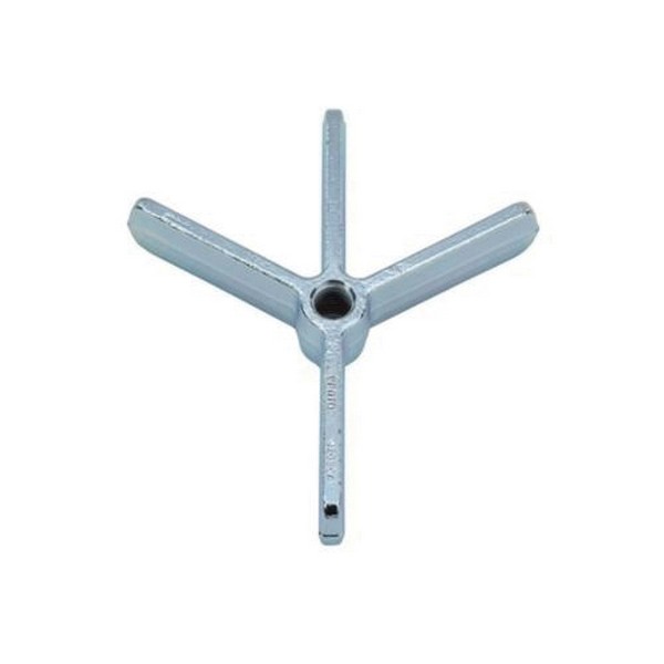 Puller Crossarm, 2/3-Way, For Use With: 6 ton Puller, 5/8-12 ACME Thread, 3-1/2 in L Leg, 7 in L x 1-15/64 in H