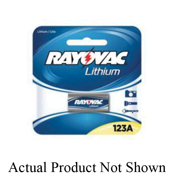 Photo Lithium Battery, 20 mm Diameter, 3 VDC, 1400 mAh, Lithium Manganese Dioxide, 123A