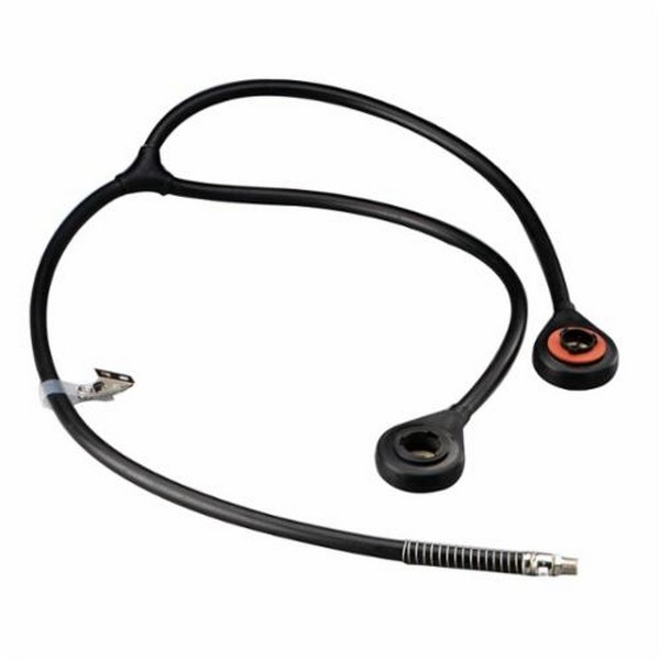 Breathing Tube, Combination High Pressure, Series: SA-2000, For Use With: Both High and Low Pressure Back Mounted Combination Kits, Specifications: 50/100 cfm, Vinyl, Black