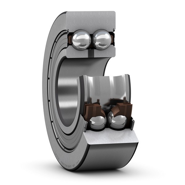 Crowned Yoke Roller Bearing, 17 mm Inside Diameter, 47 mm Outside Diameter, 17.5 mm Width, Shield On Both Sides, Steel