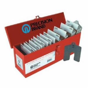Plain Slotted Shim Kit, 0.001 In Thickness Min, 3 In W x 3 In L, 300 Stainless Steel