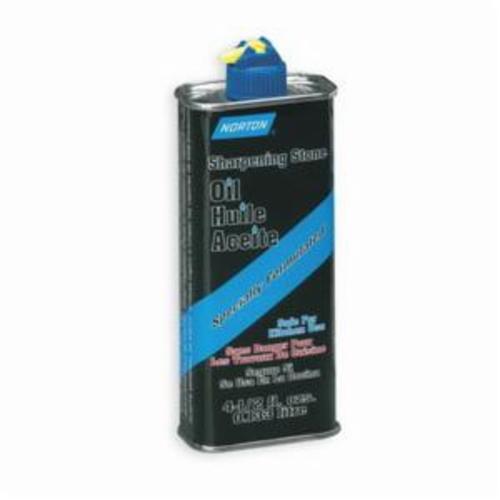Sharpening Stone Oil, Series: XB1, 4.5 oz, Can, Liquid, Composition: Hydrocarbon, Mineral Oil, White, <120 °F, Flammability: 1
