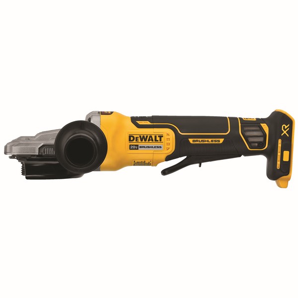 Cordless Angle Grinder, Small, Bare Tool/Kit: Kit, 5 in Wheel Diameter, 5/8-11 Arbor/Shank, 9000 RPM Speed, 20 VDC, Lithium-Ion Battery, 6 Ah Battery, Flathead Paddle Switch, 13.58 in L Dimensions