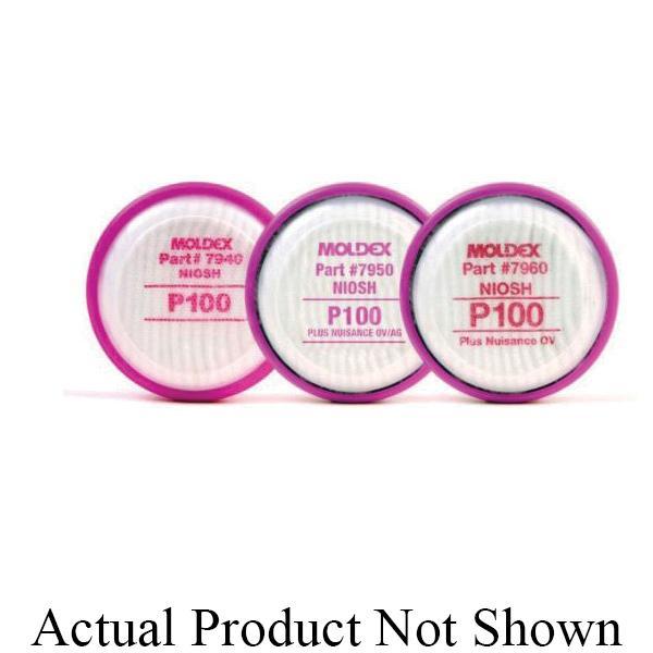 Filter Disk, Series: 7000, For Use With: 7000/7800/9000 Series Respirator, N95 Filter Class, 99.97% Filter Efficiency, Bayonet Connection, Magenta, Resists: Flame, Oil and Non-Oil Based Particulates