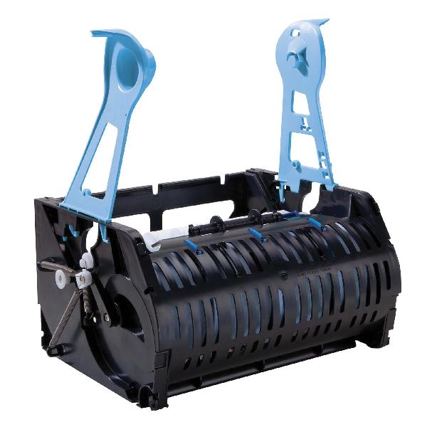 Towel Module, Manual Hard Roll, Series: MOD* M, Blue Finish/Color, Domestic