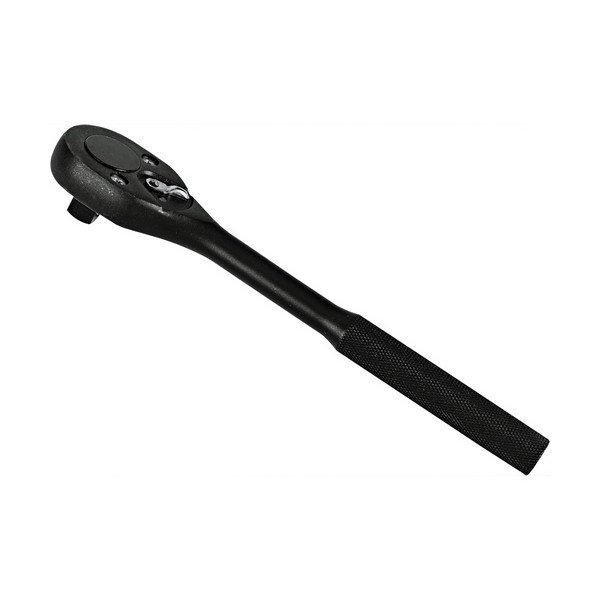 Hand Ratchet, Non-Insulated Standard Length, Measurement System: Imperial, 3/8 in Drive, 7 in Overall Length, Pear Head Shape, 15˚ Minimum Arc Swing, 24 Geared Teeth, Knurled Slip Resistant Grip/Standard Handle, Specifications Met: ASME B107.10M, Fed