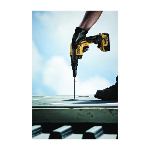 Cordless Screwgun Kit, Adjustable Torque, Kit, Series: XR™, Quick-Release Hex Chuck, 1/4 in Chuck, 20 VDC, 0 to 2000 RPM No-Load Speed, Lithium-Ion Battery Type, 4 Ah Battery, No Battery Included, Pistol Grip, VERSA-CLUTCH™ Control, 9-1/4 in L