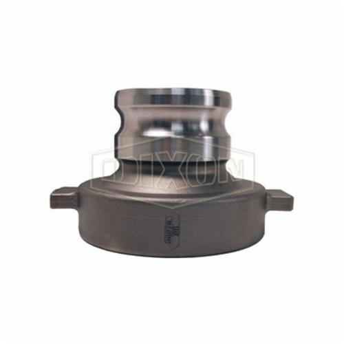 Tank Car Adapter, Fitting/Connector Type: Adapter, 3 Inch Nominal Size, Adapter x Railroad Tank Car, 4-5/16 Inch Length, 316 Stainless Steel