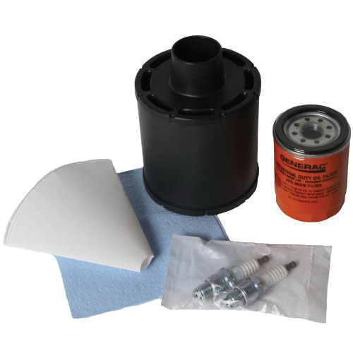 Generator Maintenance Kit, Air-Cooled Scheduled, 530 cc, For Use With: 10 kW Home Standby Generator