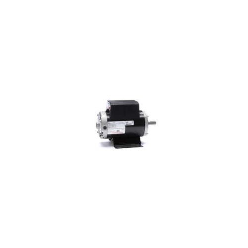Air Compressor Motor, 5.0 HP, 208 to 230 V, 22.0 A, 60 Hz Frequency, 1 Phase, 3450 RPM Speed, 1 Speed, DPG Enclosure, R56Y Frame, 0.875 in Dia x 2.31 in L Shaft, Clockwise Rotation, Rigid Base Mounting, 40 °C, Rolled Steel