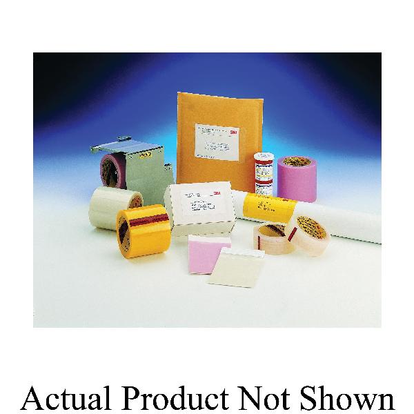 Label Protection Tape, 109.36 m Length, 3.78 in Width, 1.9 mil Thickness, Clear, Hot Melt Synthetic Rubber Resin Adhesive, Polypropylene Backing, 22 in-lb Tensile Strength, Elongation at Break: 1.6, Resistance Properties: Abrasion/Moisture/Nicks/Scuffing