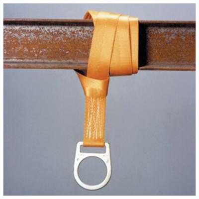 Cross Arm Anchorage Strap, Series: T7314, 6 ft L x 1-3/4 in W Size, Polyester Webbing, Yellow