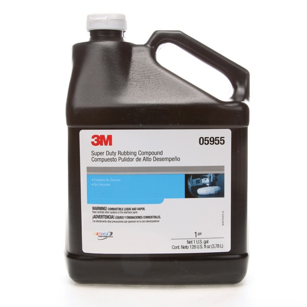 Rubbing Compound, Super Duty, 1 gal Container, Tan, 1000 Grit, Ultra Fine Grade