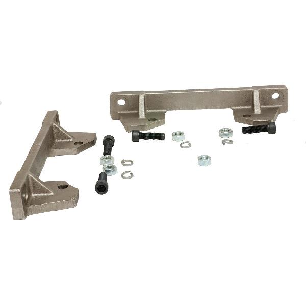 Foot Mount Adapter, For Use With: FMCBES-7-28, FMCBE-7-28, FMCB-7-28 Series Clutch/Brake, Metric Units, Black Oxide, 11-1/2 in L