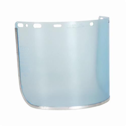 Crews Faceshield Visor, Clear, PETG, 3/64 in Visor Thickness, 8 in Visor Height, 16 in Visor Width, For Use With: Crews Headgears, Specifications Met: ANSI Z87+