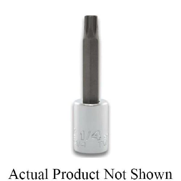 Hex Bit Socket, Advanced, Impact Rated: No, Measurement System: Metric, Hex Drive, 3/8 in Drive, 8 mm Bit, 1-47/64 in Bit Length, 45/64 in Drive End Width, 2-3/4 in Overall Length, Tether Capable: No, Specifications Met: ANSI Specified, Alloy Steel,