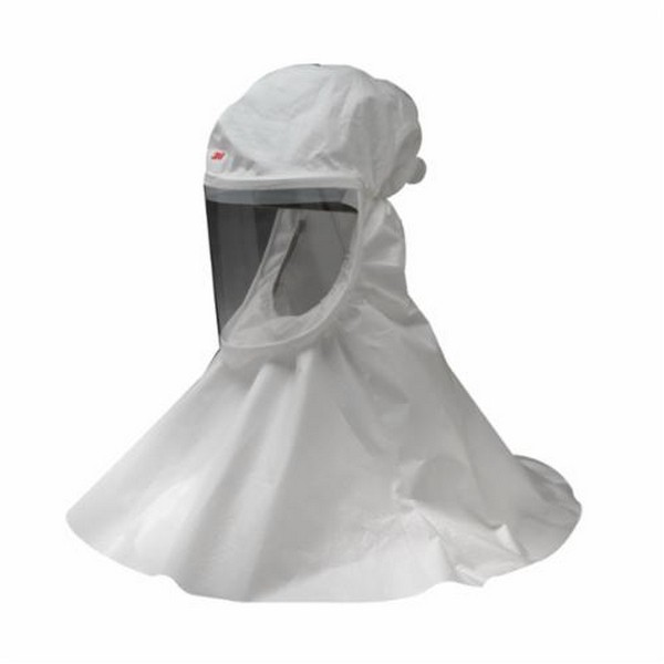 Hood, Economy, For Use With: Powered Air Purifying and Supplied Air Respirator Systems, Specifications: Small/Medium, White
