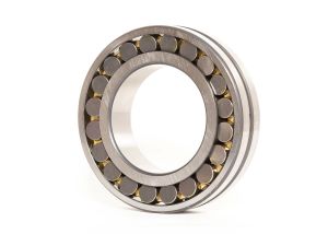 Roller Bearing, Tapered Bore, 220 mm Bore, 370 mm Outside Diameter, 2 Rows, 120 mm Width, Open Closure, Bronze Cage