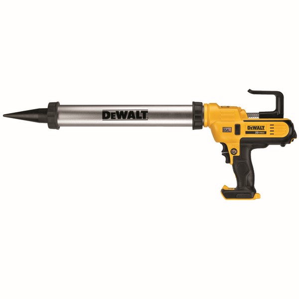 Caulk Gun, Cordless Full Barrel Frame, Bare Tool/Kit: Kit, 20 oz Capacity, 20 V, Lithium-Ion Battery, 2 Ah Battery, T-Handle Handle, Variable Speed Control, 24 in L