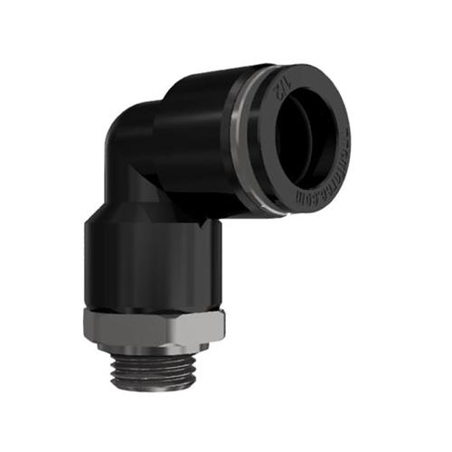 Male Swivel Elbow 12mm x 1/4 Plastic