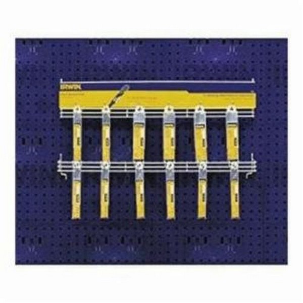 Silver and Deming Drill Bit Merchandiser, 12 Piece, Merchandiser Tool Storage, Tool Storage Included: Yes, Bright/Black Oxide