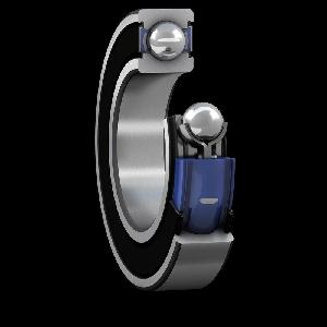 Deep Groove Ball Bearing, Cylindrical Bore, Series: 6200 Series, 17 mm Bore Diameter, 40 mm Outside Diameter, 1 Row, 12 mm Width, Contact Double Sealed Closure, 9.9506 kN Dynamic/4.750 kN Static, Steel Bearing, NBR Seal, Steel Cage, -40 to 210 °F, Uncoated