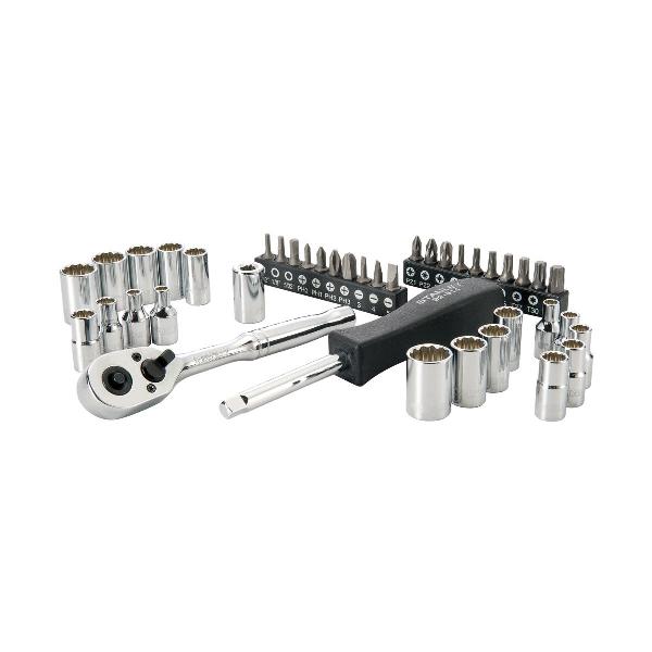 Mechanics Tool Set, 41 Pieces, Case Tool Storage, Tool Storage Included: Yes, Specifications Met: ANSI Specified, Chrome Vanadium Steel, Full Polished