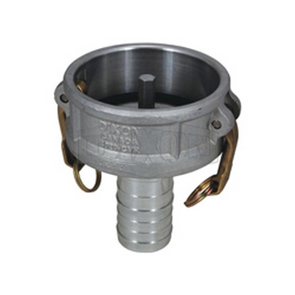 Vapor Recovery Coupler, Coupling Fitting/Connector, 4 x 2 Inch Nominal, Coupler x Hose Shank End Style, 356T6 Aluminum, Domestic
