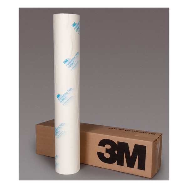 Pre-Masking Tape, Low Tack, Series: SCPM-3, 100 linear yd Length, 24 Inch Width, 0.11 to 0.12 mm Thickness, Paper, Translucent, 3 Inch Diameter Core, 0.39 to 0.77 in-lb Adhesion Strength, 5 in-lb Tensile Strength