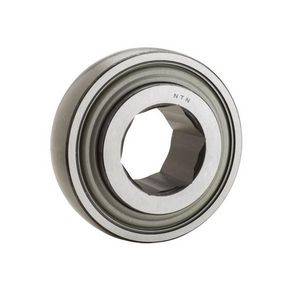 Farm Implement Bearing, Hex Bore, Series: HPS, Spherical Bearing, 31.78 mm Bore Dia, 72 mm Outside Dia, 37.7 mm W, 25700 N, Through Hardened Steel Bearing, Nitrile Rubber Seal, -40 to 120 °C